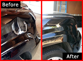 Mobile Paintless Dent Removal - Before & After
